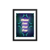 Choose love over fear quotes art