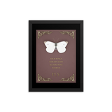 BUTTERFLY INSPIRATIONAL QUOTES WALL ART