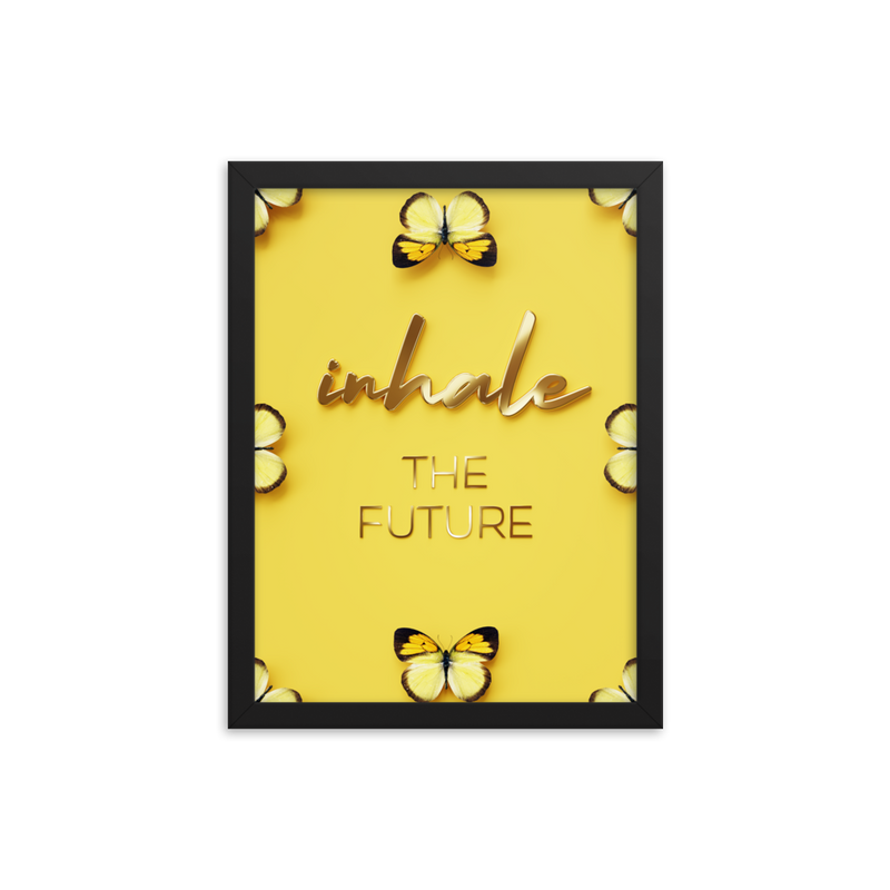 Inhale The Future Quote