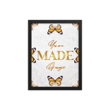 You Are Made Of Magic Quotes Wall Art