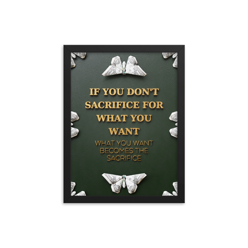 INSPIRATIONAL MONEY QUOTES WALL ART №4