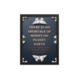 INSPIRATIONAL MONEY QUOTES WALL ART №3