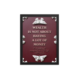 INSPIRATIONAL MONEY QUOTES WALL ART №2