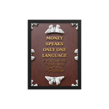 INSPIRATIONAL MONEY QUOTES WALL ART №1