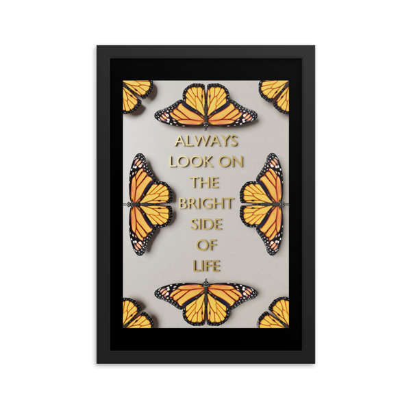 BUTTERFLY QUOTES WALL POSTER