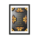 BUTTERFLY QUOTES WALL POSTER