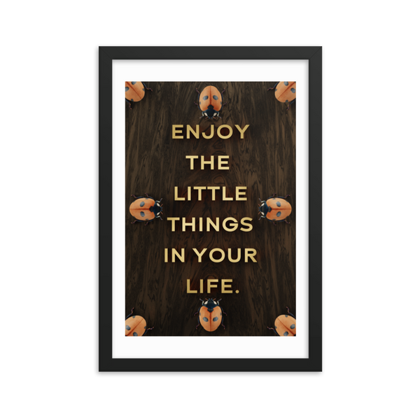 LADYBUG QUOTES WALL ART