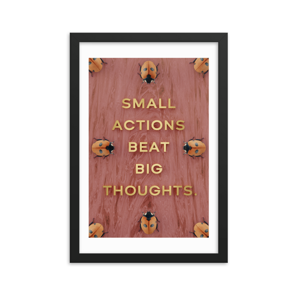 LADYBUG QUOTES WALL ART