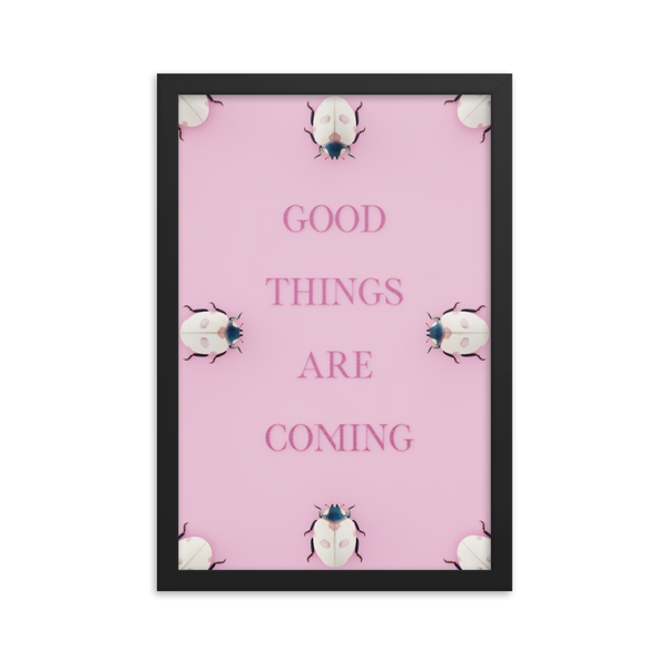 LADYBUG QUOTES WALL ART