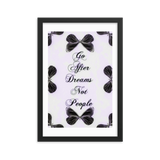 INSPIRATIONAL QUOTES FRAMED POSTER