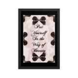 INSPIRATIONAL QUOTES FRAMED POSTER