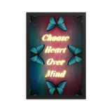 Choose heart over mind quotes art