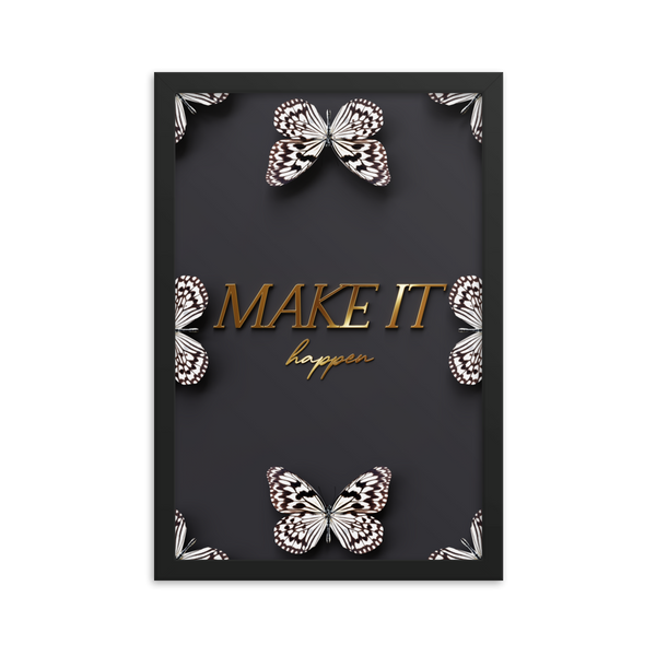 MAKE IT HAPPEN QUOTE (black)