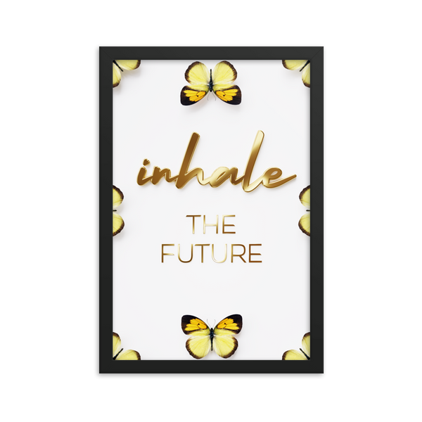 Inhale The Future Quote