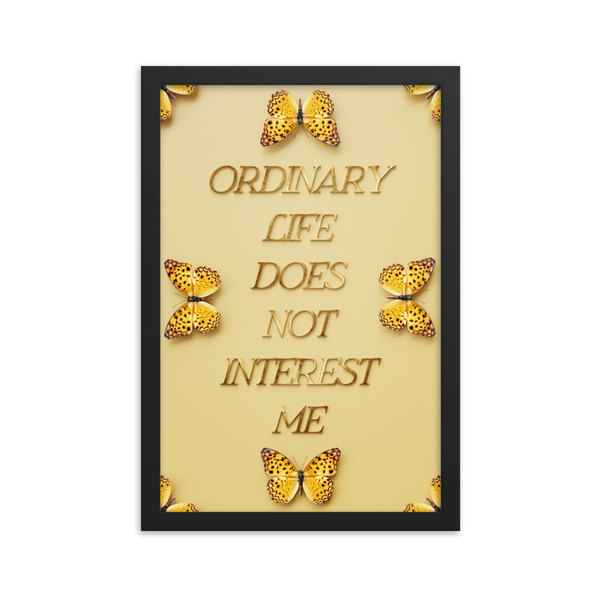 MOTIVATIONAL LIFE QUOTE WALL ART POSTER