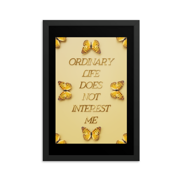 MOTIVATIONAL LIFE QUOTE WALL ART POSTER