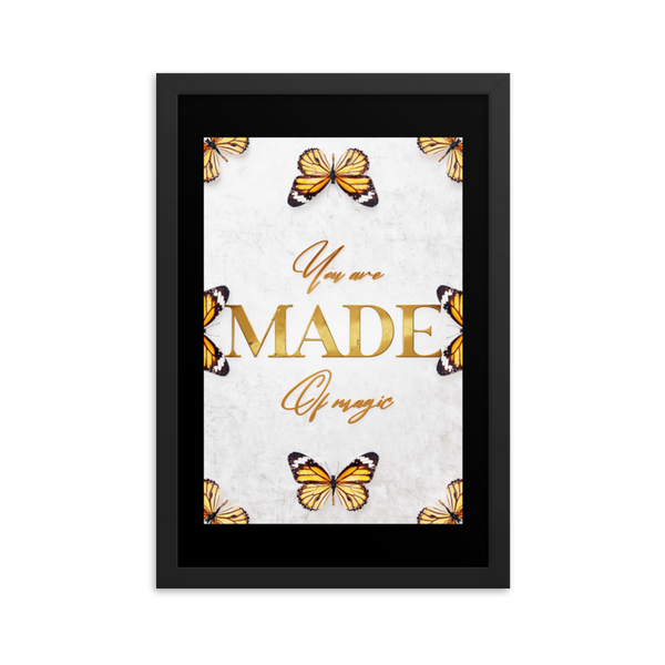 You Are Made Of Magic Quotes Wall Art