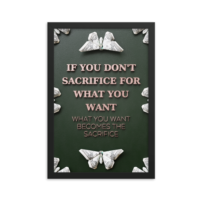 INSPIRATIONAL MONEY QUOTES WALL ART №4