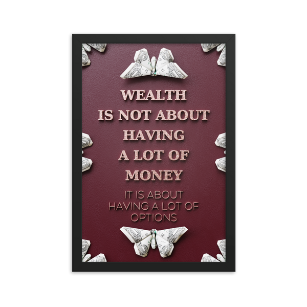 INSPIRATIONAL MONEY QUOTES WALL ART №2