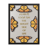 Butterfly Quotes Wall Poster