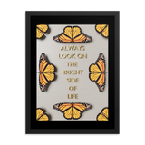 BUTTERFLY QUOTES WALL POSTER