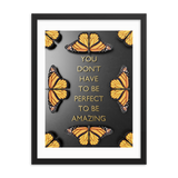 BUTTERFLY QUOTES WALL POSTER