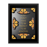 BUTTERFLY QUOTES WALL POSTER