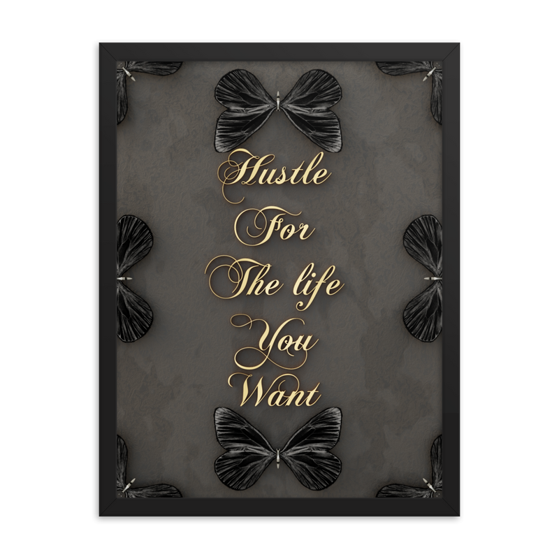 Inspirational quotes Framed poster