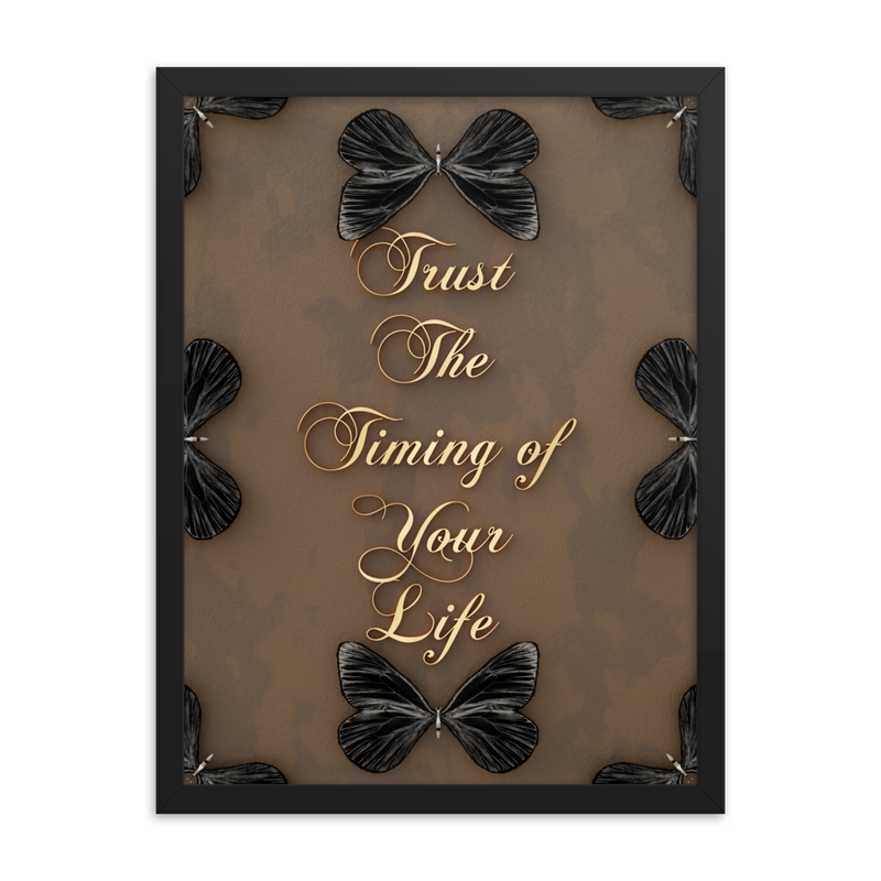 inspirational quotes Framed poster