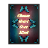 Choose heart over mind quotes art