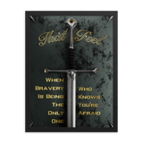 WARRIOR MOTIVATIONAL QUOTES WALL ART