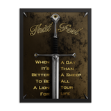 WARRIOR MOTIVATIONAL QUOTES WALL ART