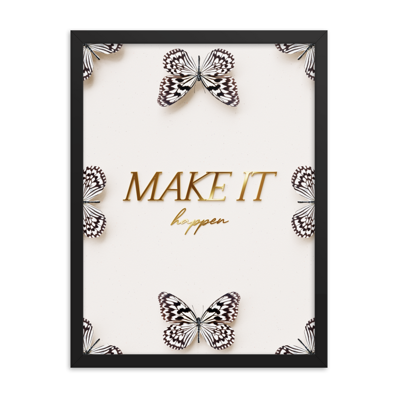 MAKE IT HAPPEN QUOTE (white)