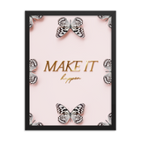 make it happen quote (pink)