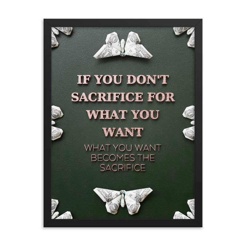 INSPIRATIONAL MONEY QUOTES WALL ART №4