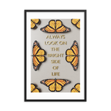 BUTTERFLY QUOTES WALL POSTER