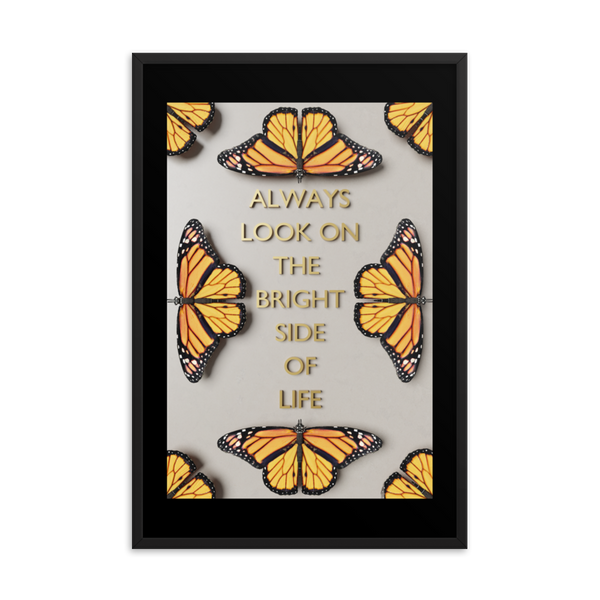 BUTTERFLY QUOTES WALL POSTER