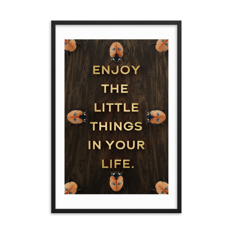 LADYBUG QUOTES WALL ART