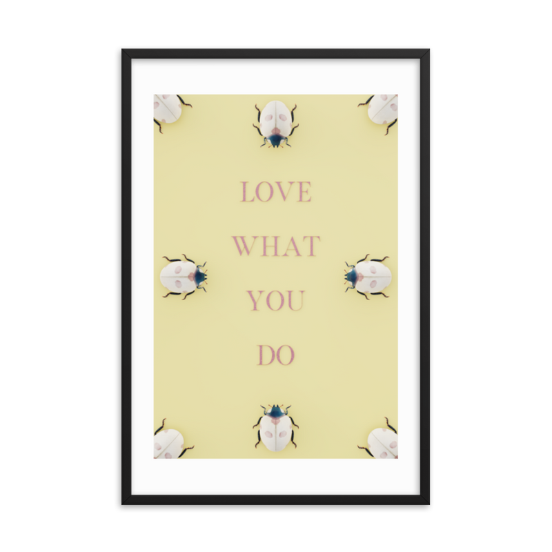 LADYBUG QUOTES WALL ART