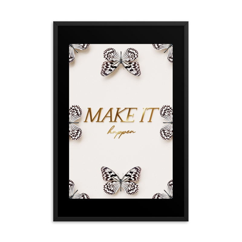 MAKE IT HAPPEN QUOTE (white)