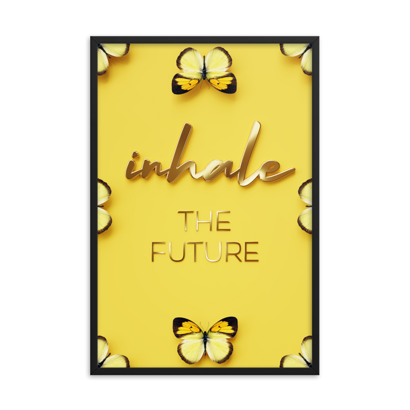 Inhale The Future Quote