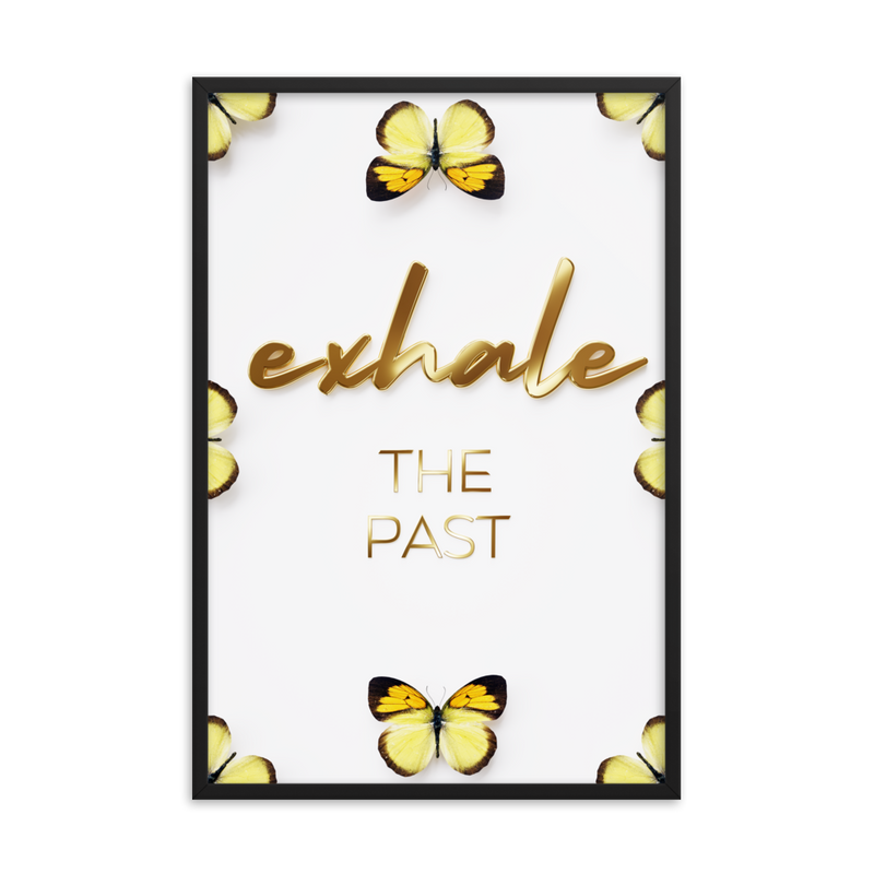 exhale the past quote