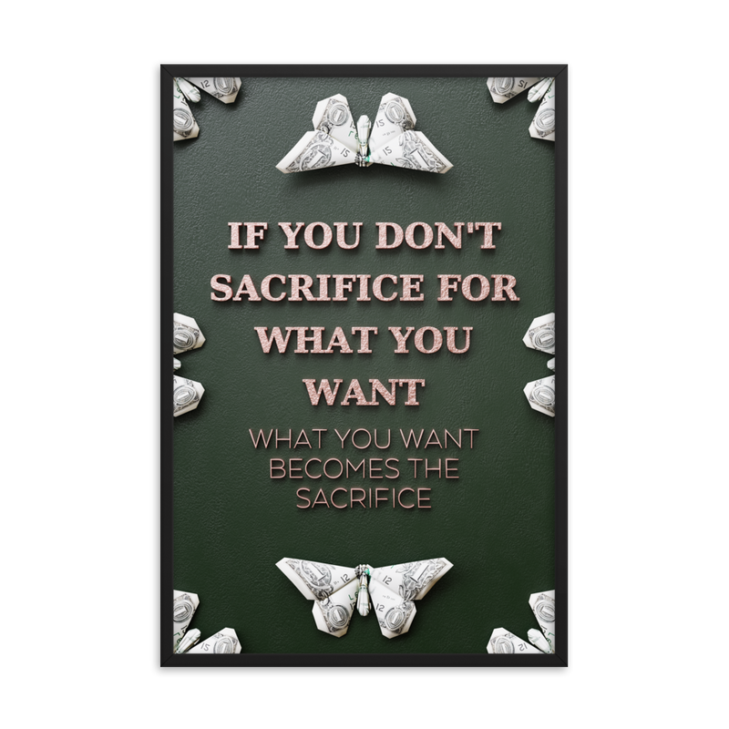 INSPIRATIONAL MONEY QUOTES WALL ART №4