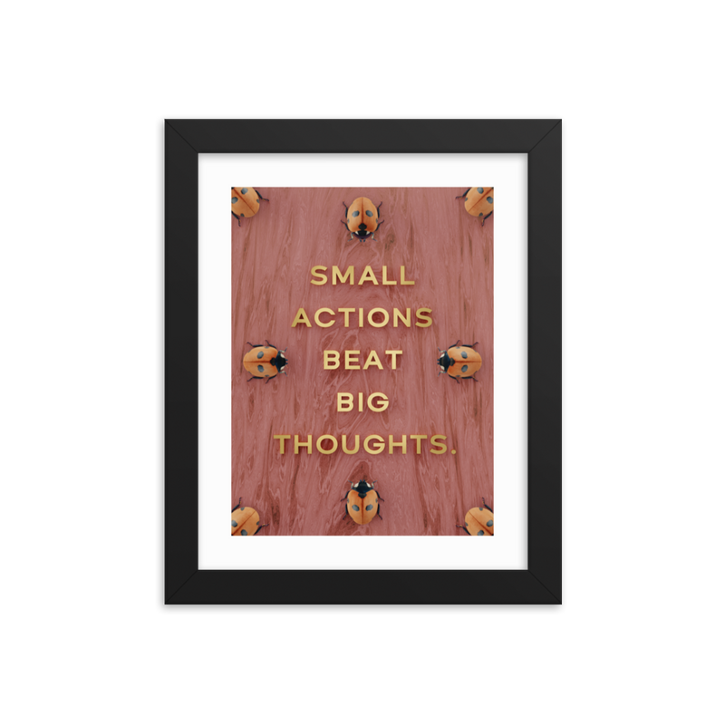 LADYBUG QUOTES WALL ART