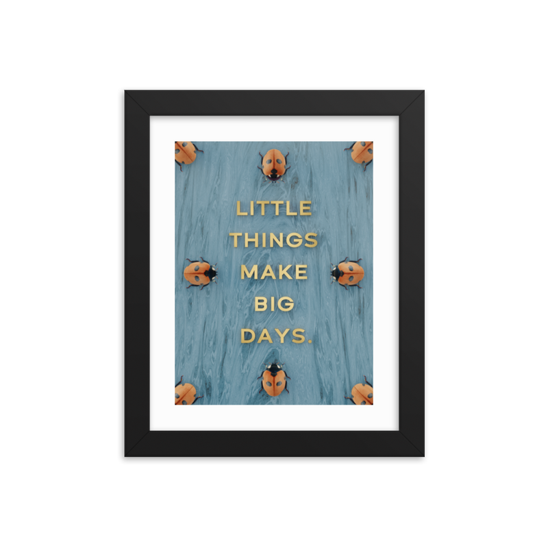 LADYBUG QUOTES WALL ART