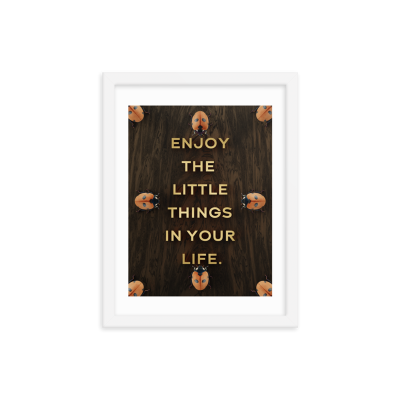 LADYBUG QUOTES WALL ART