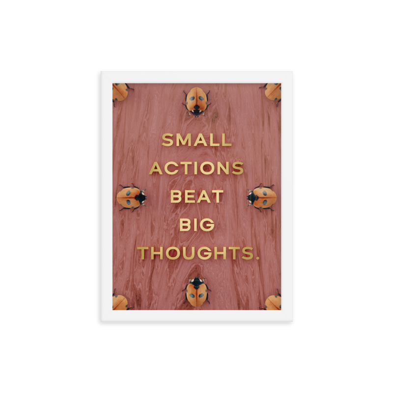 LADYBUG QUOTES WALL ART