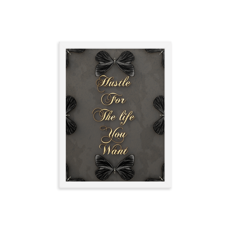 Inspirational quotes Framed poster