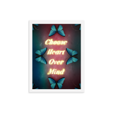 Choose heart over mind quotes art