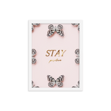 stay positive quote (pink)